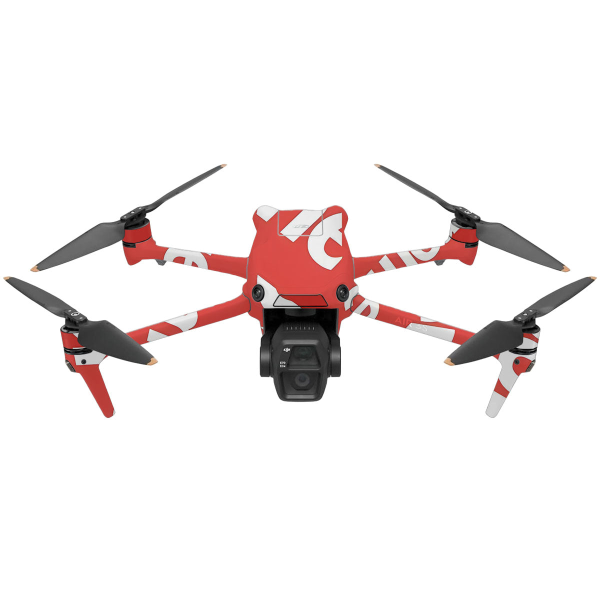 Supreme Red DJI Air 3 Drone Skin