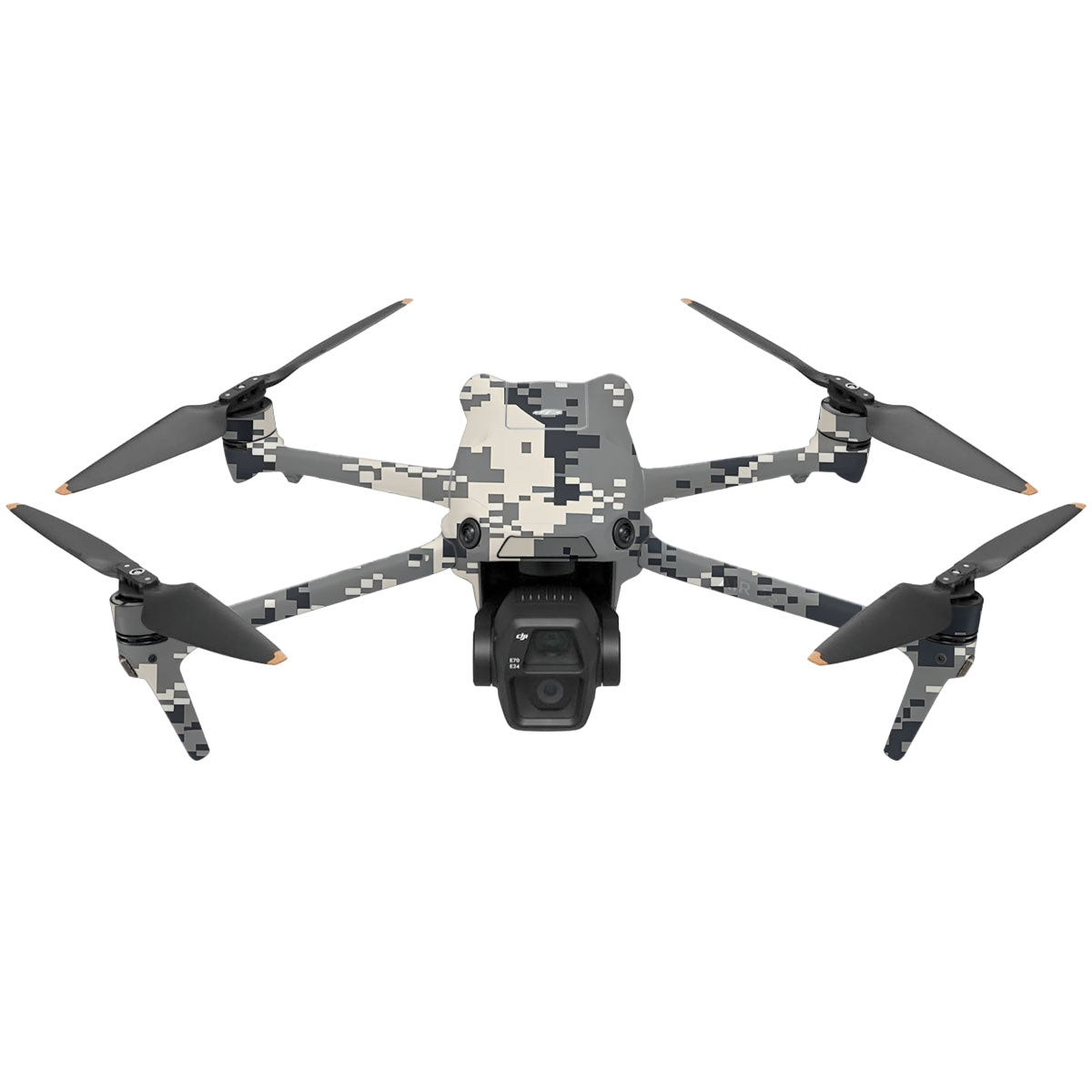 Grey Black Pixel DJI Air 3 Drone Skin