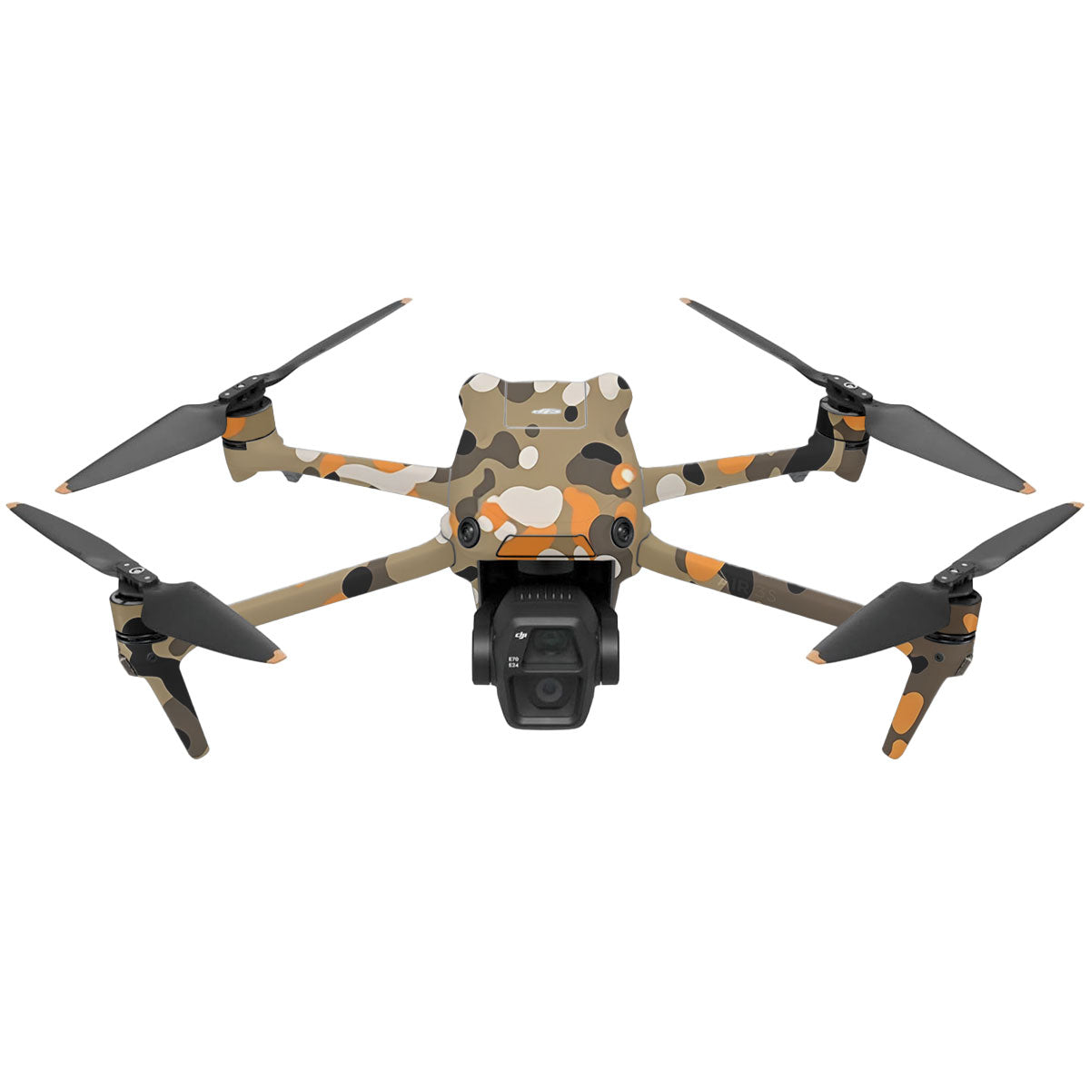 Orange Brown Spot  DJI Air 3 Drone Skin