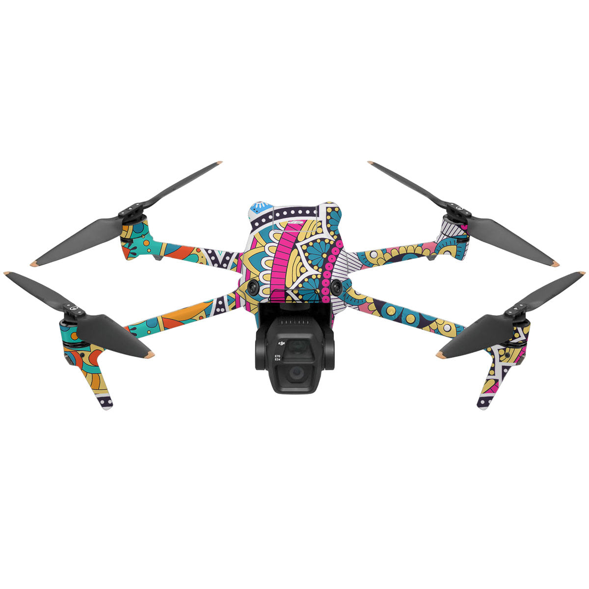 Boho Mandala Tile Pattern DJI Air 3 Drone Skin