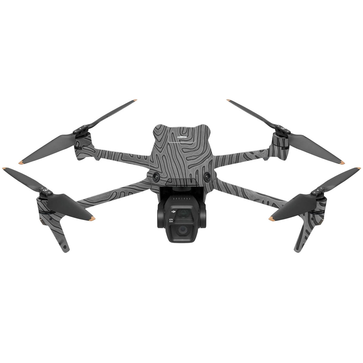 Monochrome Line Maze DJI Air 3 Drone Skin