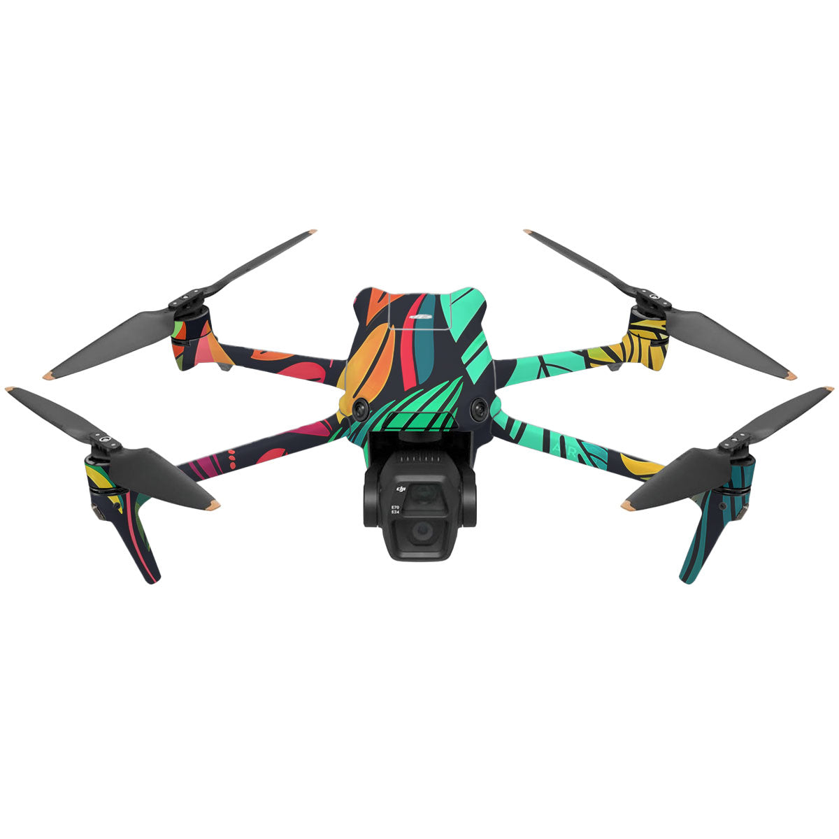 Tropical Jungle Leaves DJI Air 3 Drone Skin