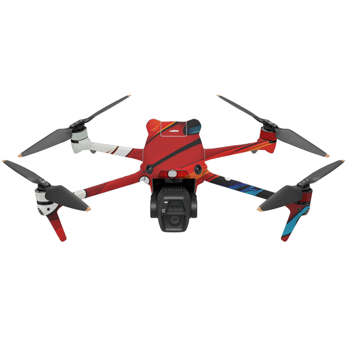 Fire & Ice Flow DJI Air 3 Drone Skin