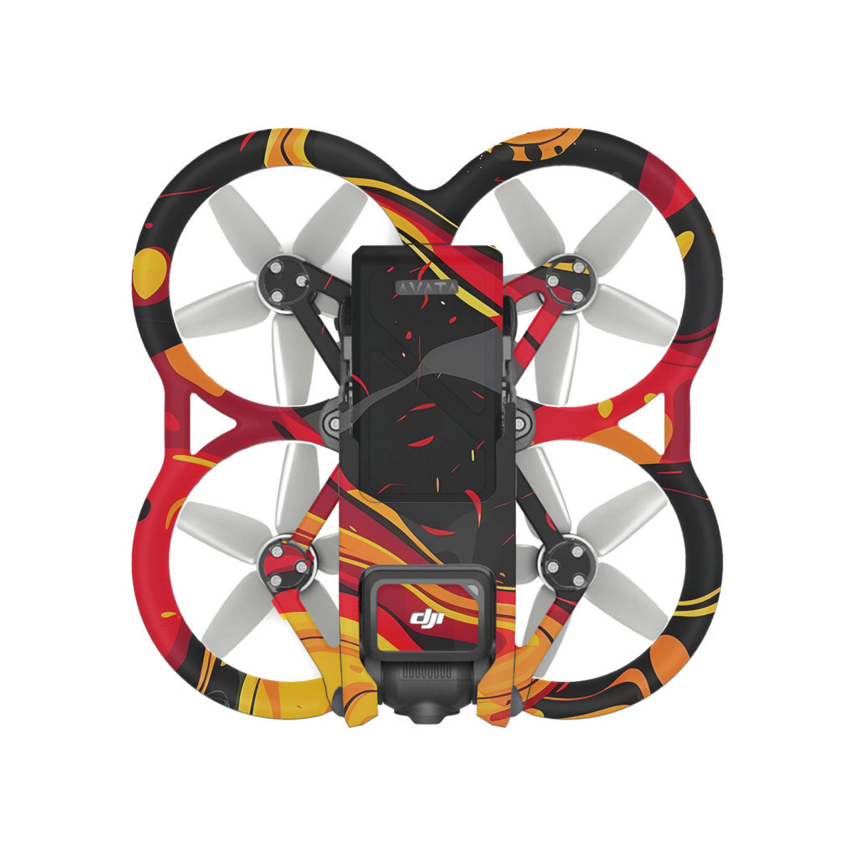 Lava Burst DJI Avata Drone Skin