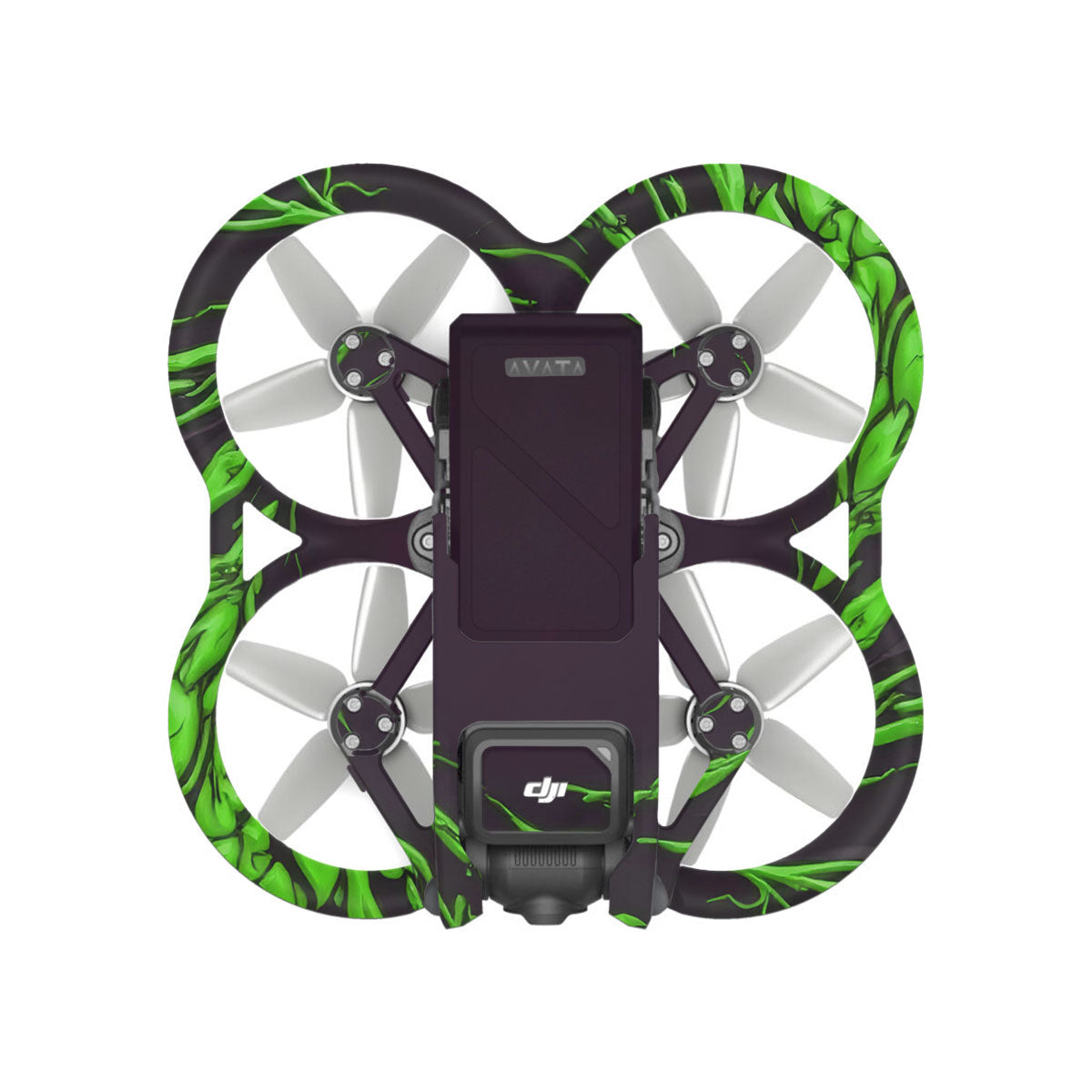 Venom Green DJI Avata Drone Skin