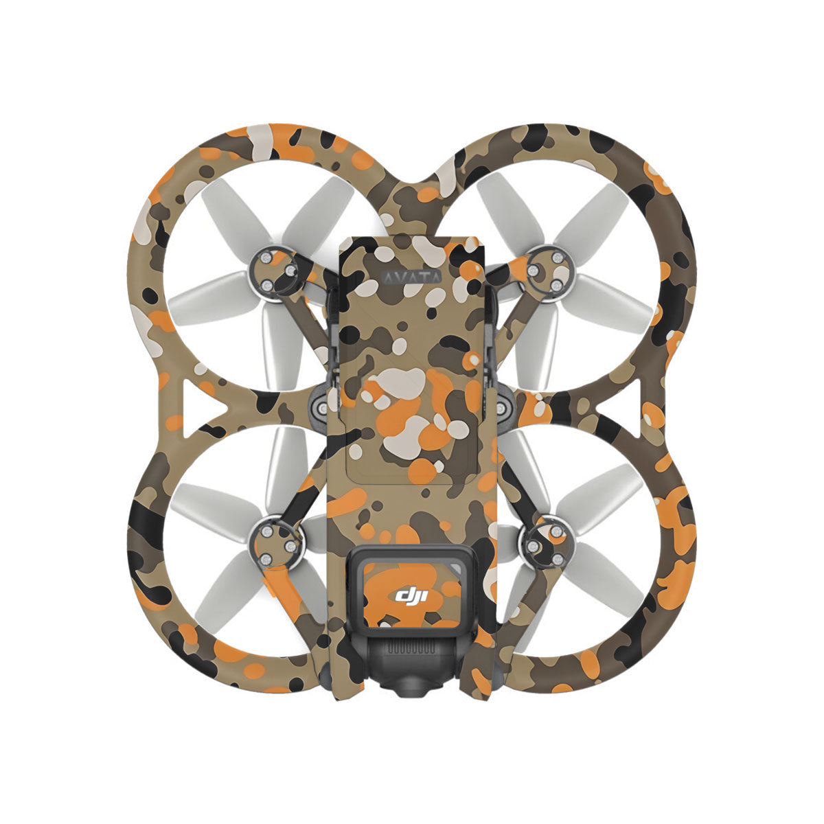 Orange Brown Spot  DJI Avata Drone Skin