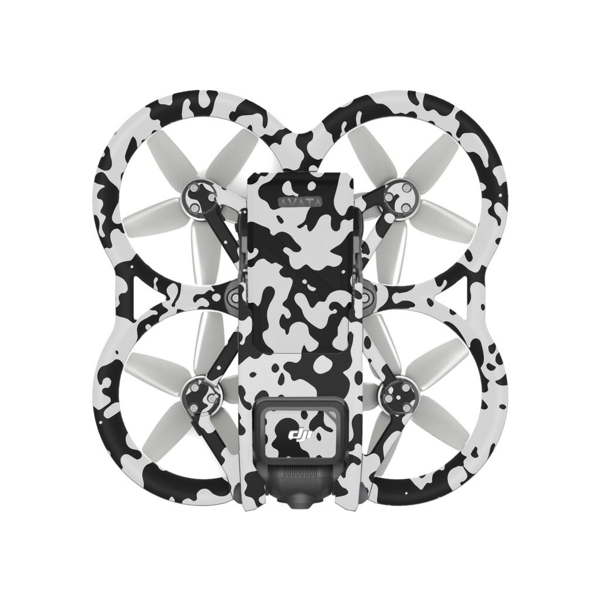Snow Camo DJI Avata Drone Skin