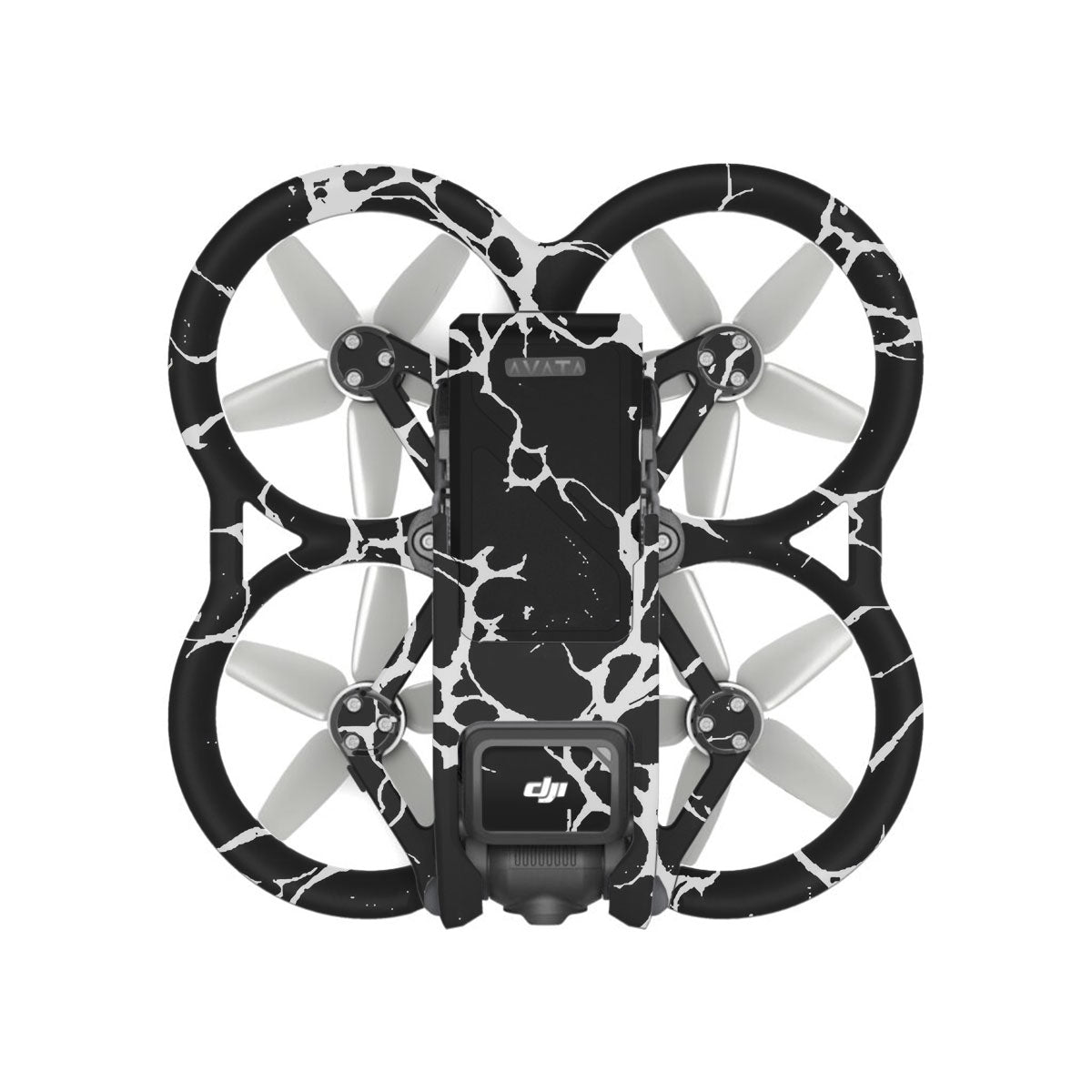 White Web DJI Avata Drone Skin