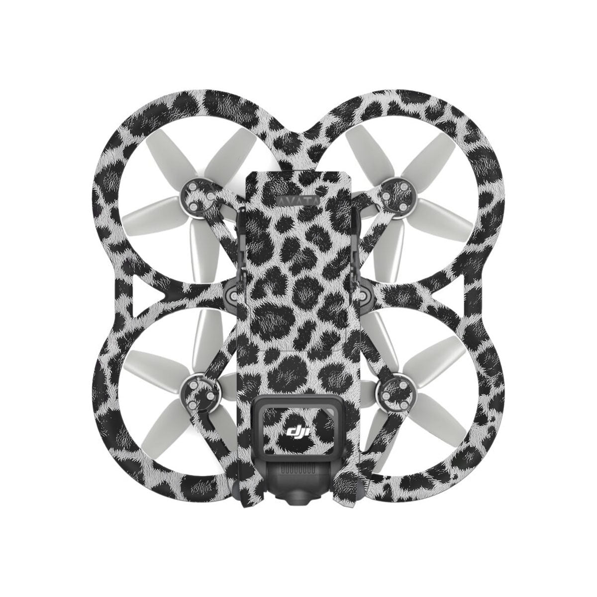 Snow Leopard Spots DJI Avata Drone Skin