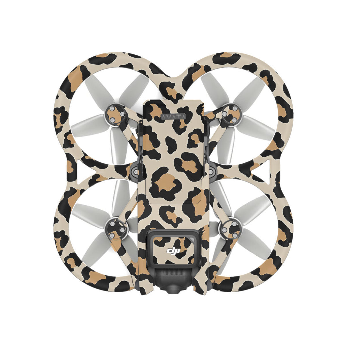 Sandy Leopard Spots DJI Avata Drone Skin