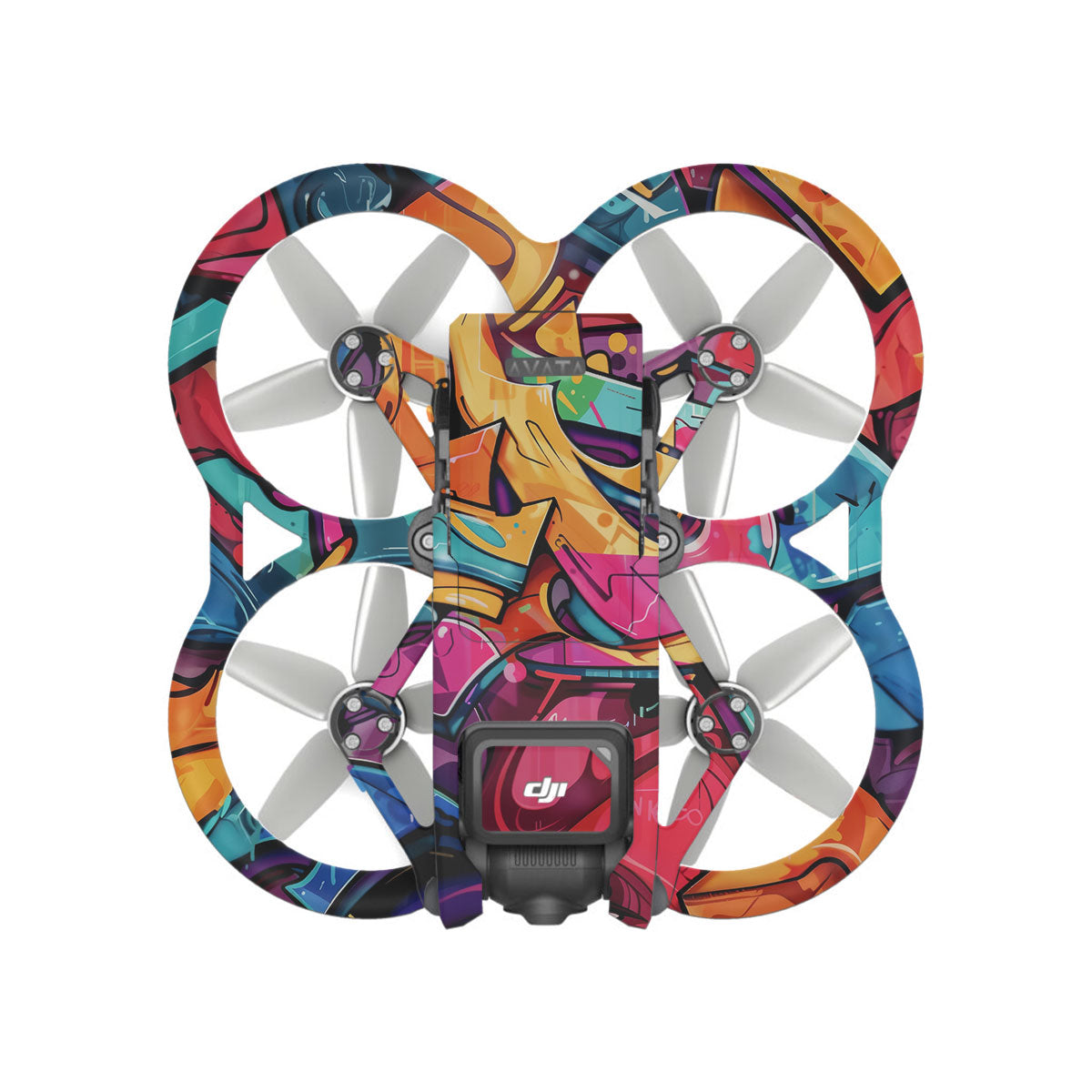 Urban Graffiti Explosion DJI Avata Drone Skin