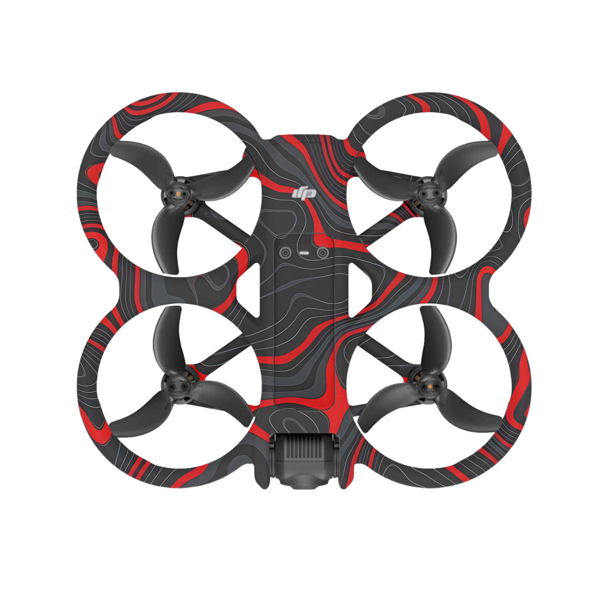 Crimson Waves DJI Avata 2 Drone Skin
