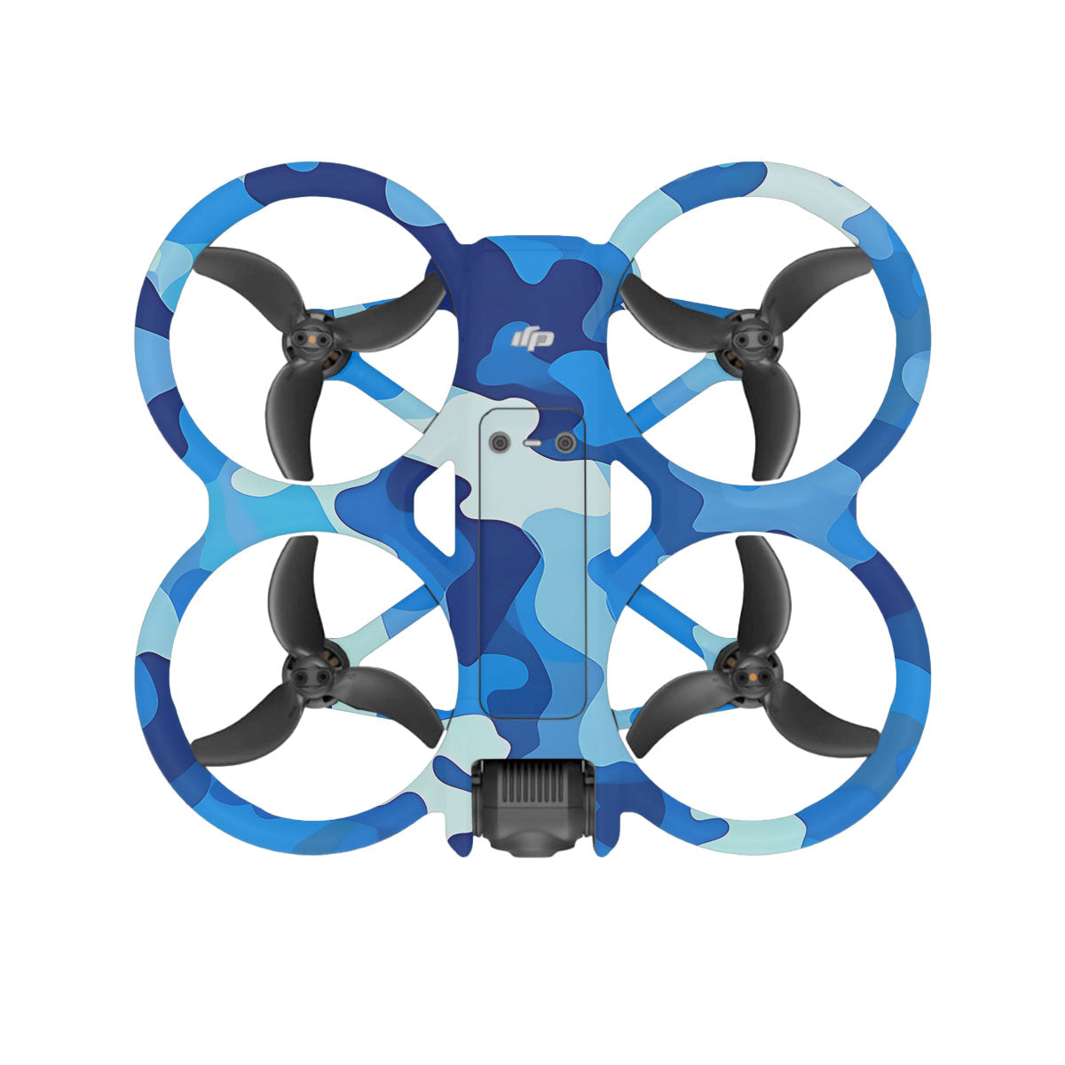 Arctic Blue Camo Pattern DJI Avata 2 Drone Skin