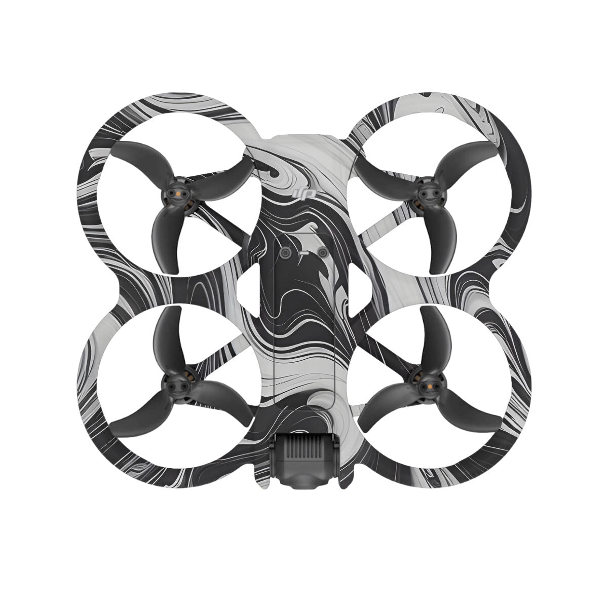 Black and White Marble DJI Avata 2 Drone Skin