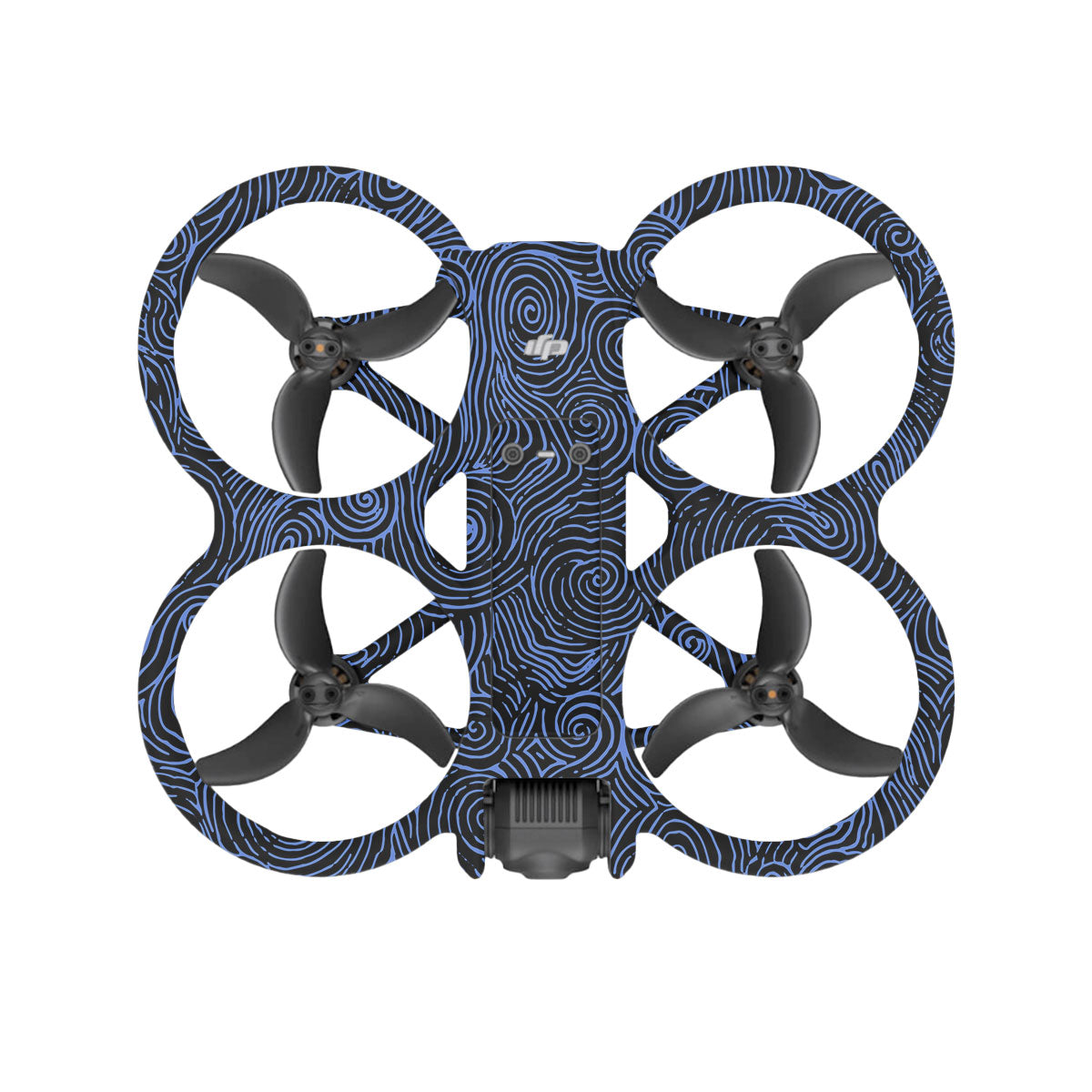 Blue Spirals DJI Avata 2 Drone Skin
