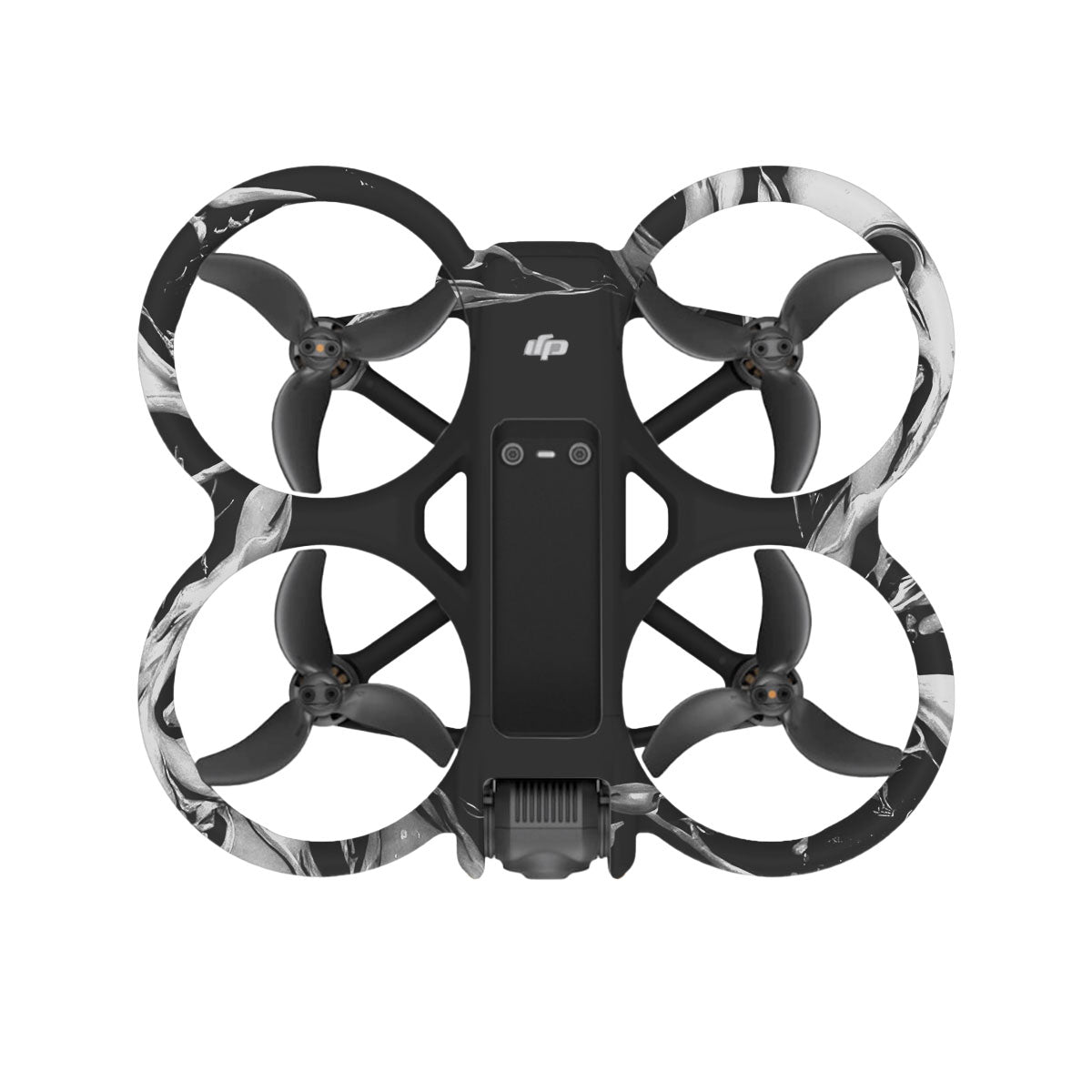 Venom Black DJI Avata 2 Drone Skin