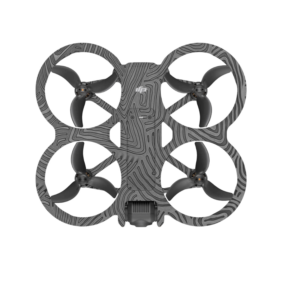 Monochrome Line Maze DJI Avata 2 Drone Skin