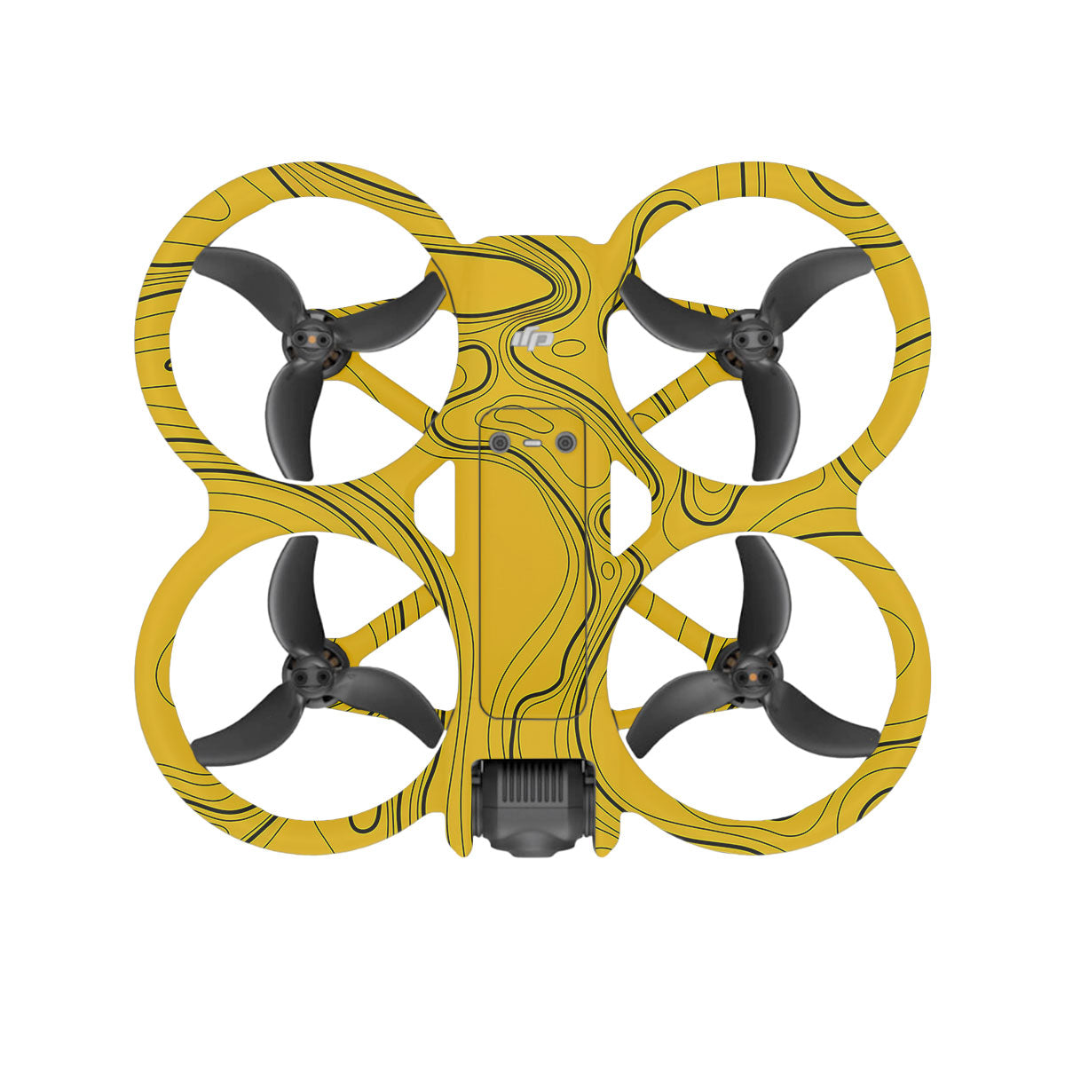 Topographic Map Pattern DJI Avata 2 Drone Skin
