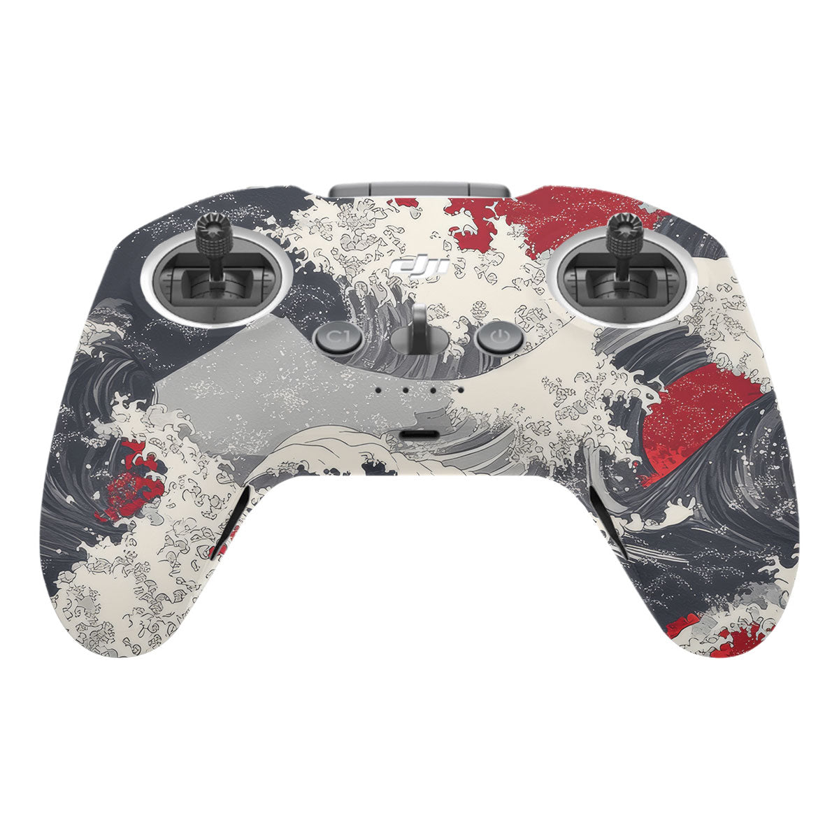 Abstract Waves DJI FPV Remote Controller Skin
