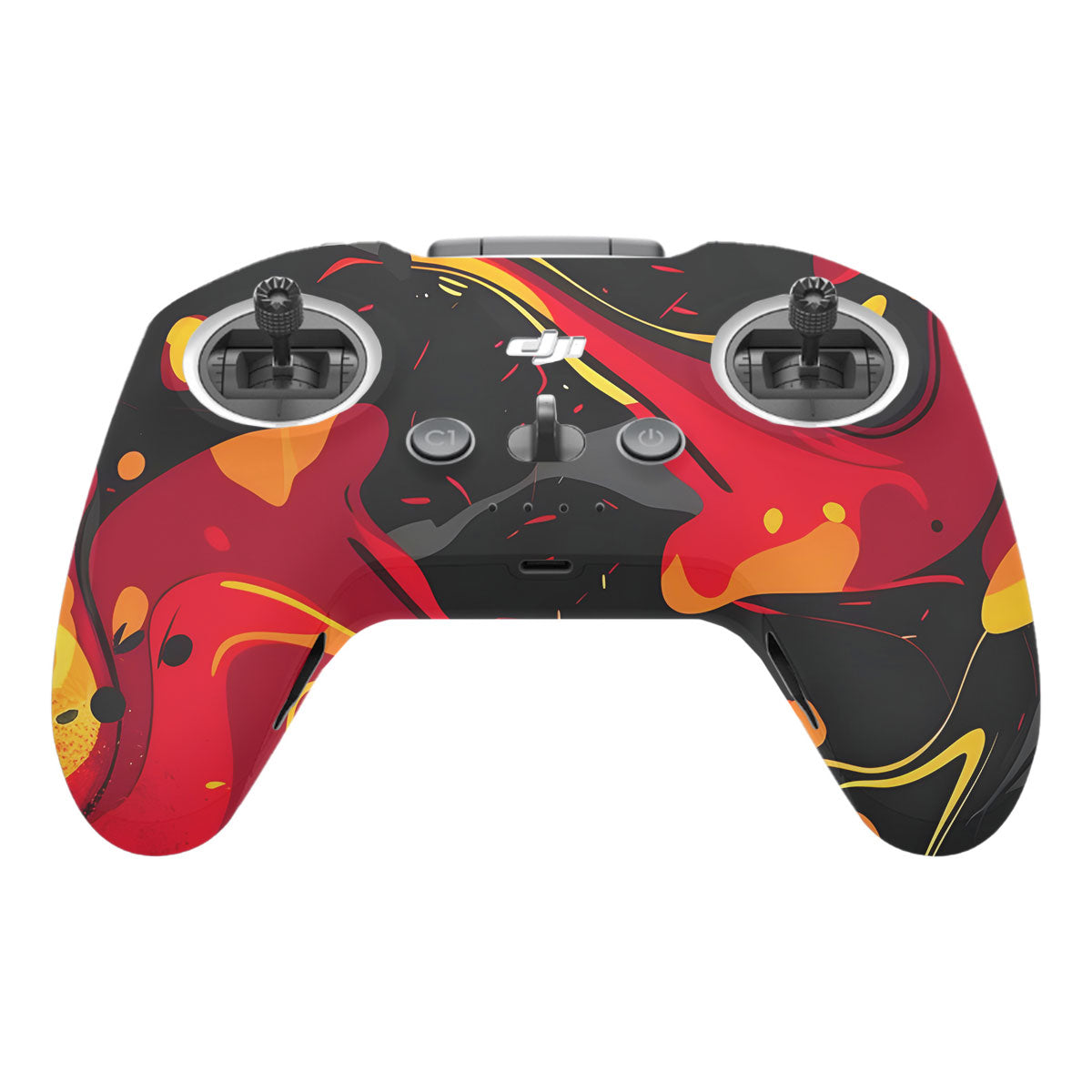 Lava Burst DJI FPV Remote Controller Skin