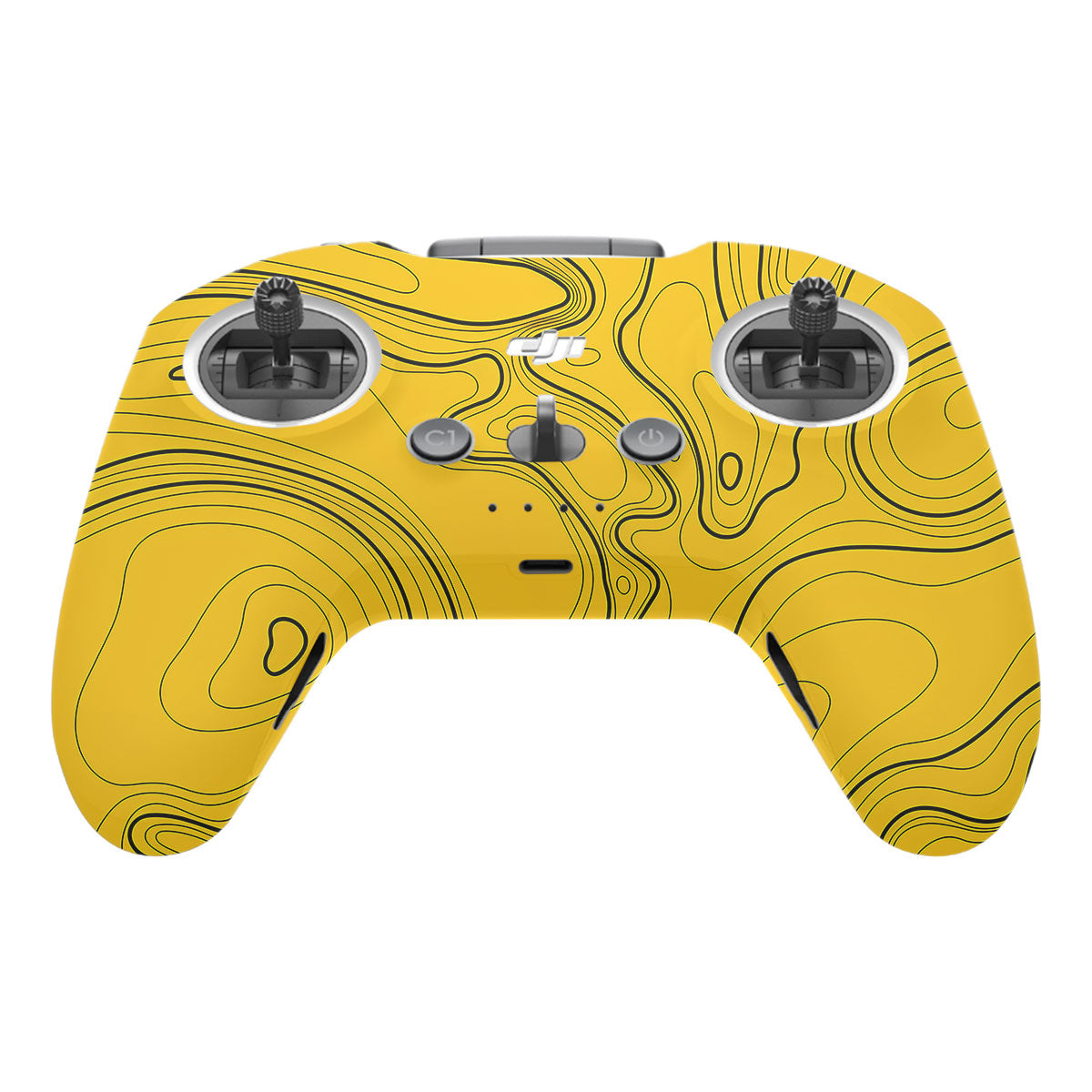 Topographic Map Pattern DJI FPV Remote Controller Skin