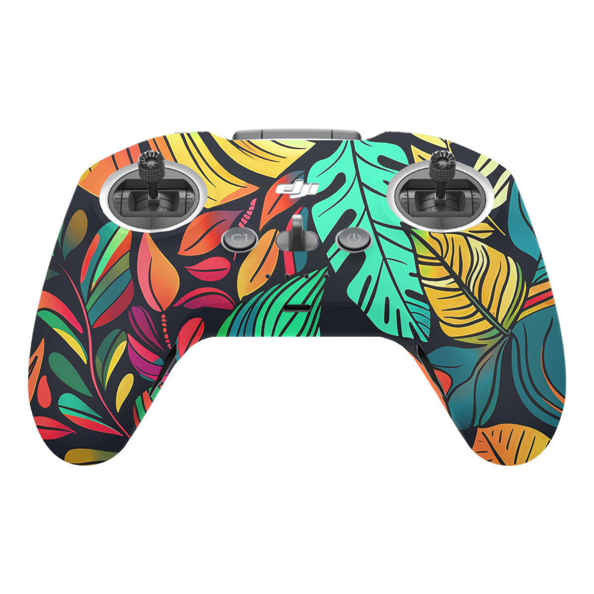 Tropical Jungle Leaves DJI FPV Remote Controller Skin