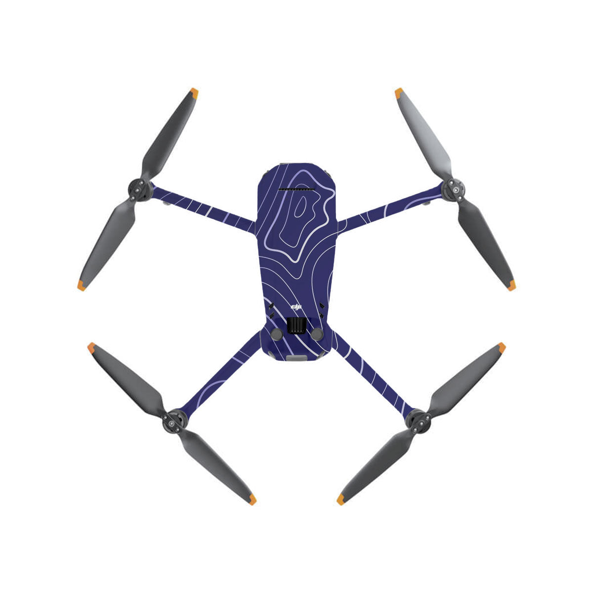 Deep Blue Contour DJI Mavic 3 Drone Skin