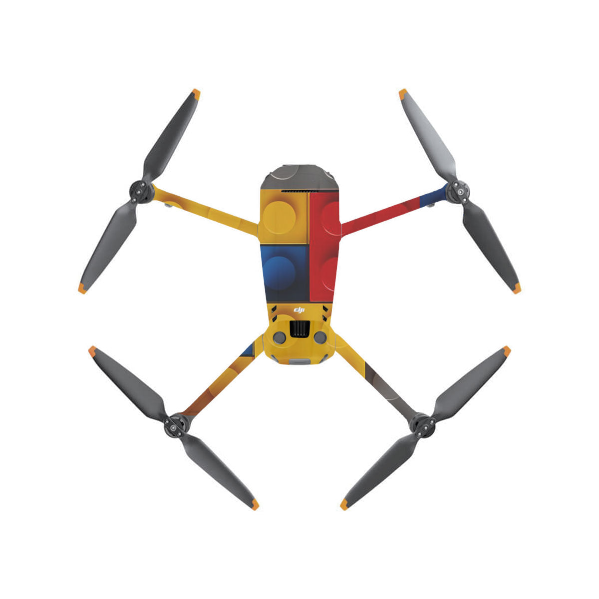 Colorful LEGO Brick Wall Pattern DJI Mavic 3 Drone Skin