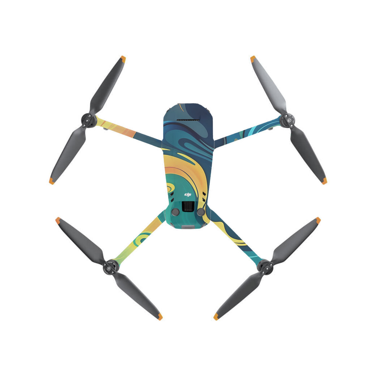 Rainbow Liquid Fusion DJI Mavic 3 Drone Skin