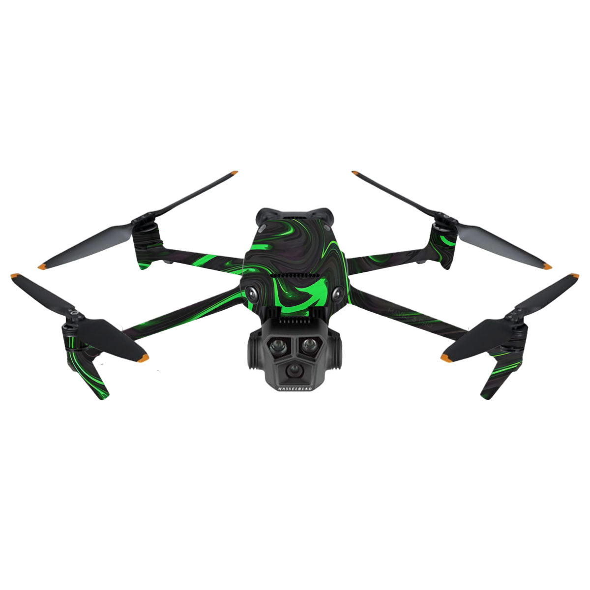 Green Liquid Pattern DJI Mavic 3 Pro Drone Skin