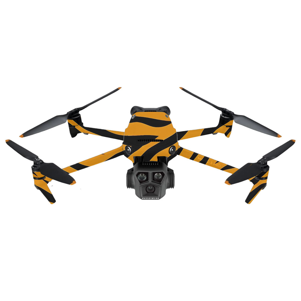 Zebra Gold Pattern DJI Mavic 3 Pro Drone Skin