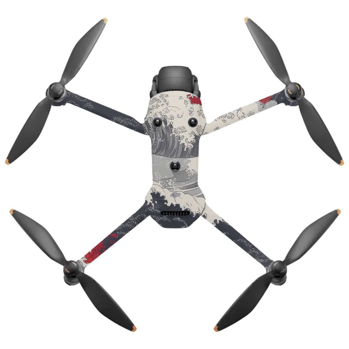 Abstract Waves DJI Mavic 4 Pro Drone Skin