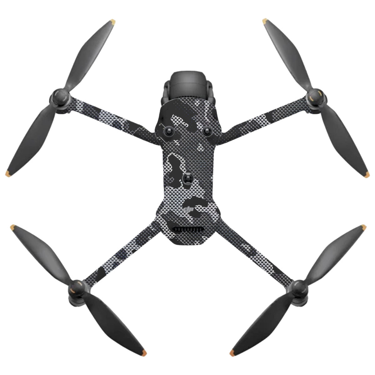 Stealth Grey Camo DJI Mavic 4 Pro Drone Skin