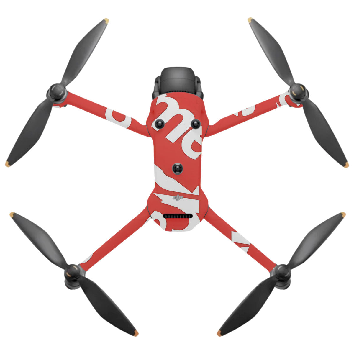 Supreme Red DJI Mavic 4 Pro Drone Skin