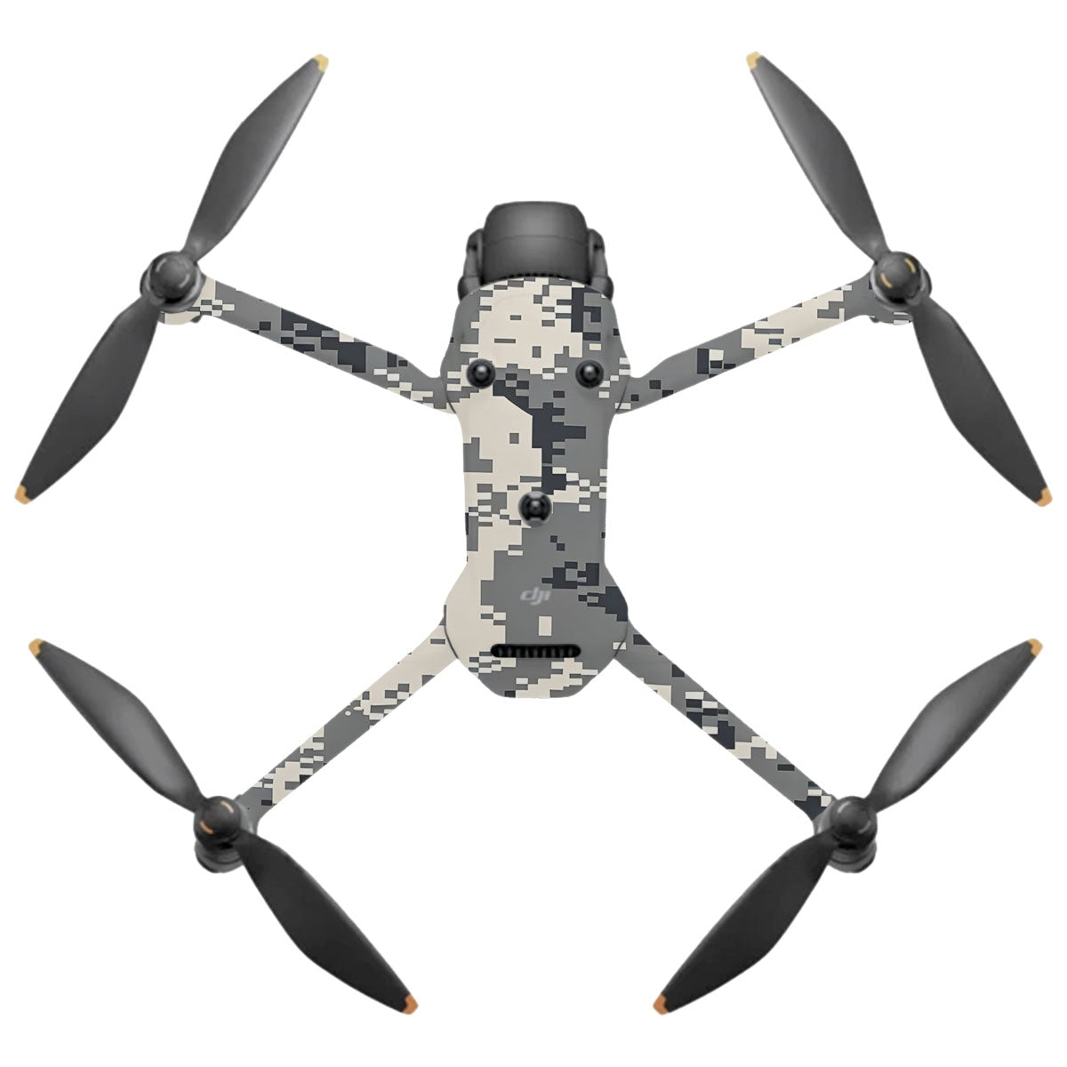 Grey Black Pixel DJI Mavic 4 Pro Drone Skin