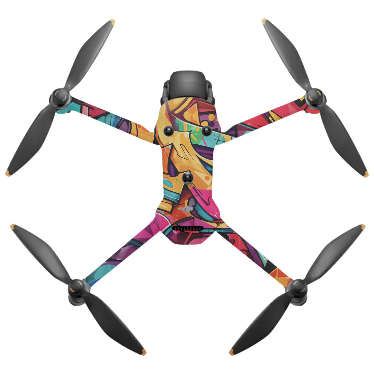 Urban Graffiti Explosion DJI Mavic 4 Pro Drone Skin