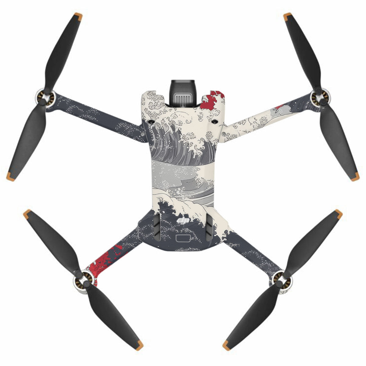Abstract Waves DJI Mini 3 Pro Drone Skin