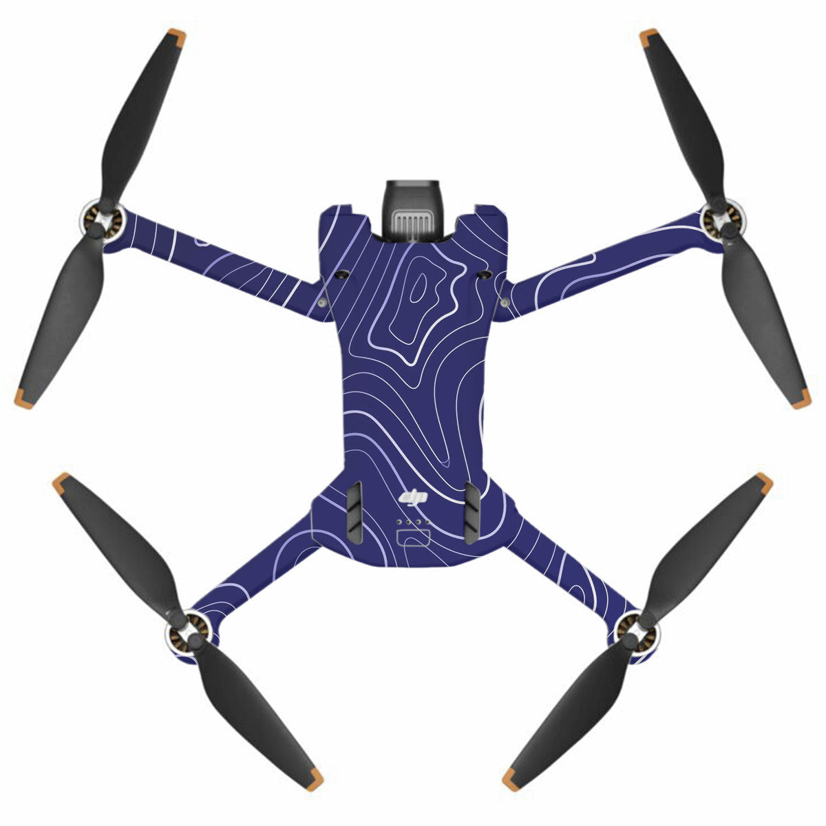 Deep Blue Contour DJI Mini 3 Pro Drone Skin