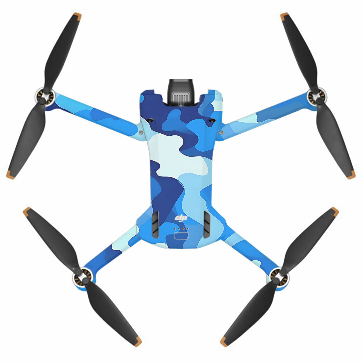 Arctic Blue Camo Pattern DJI Mini 3 Pro Drone Skin