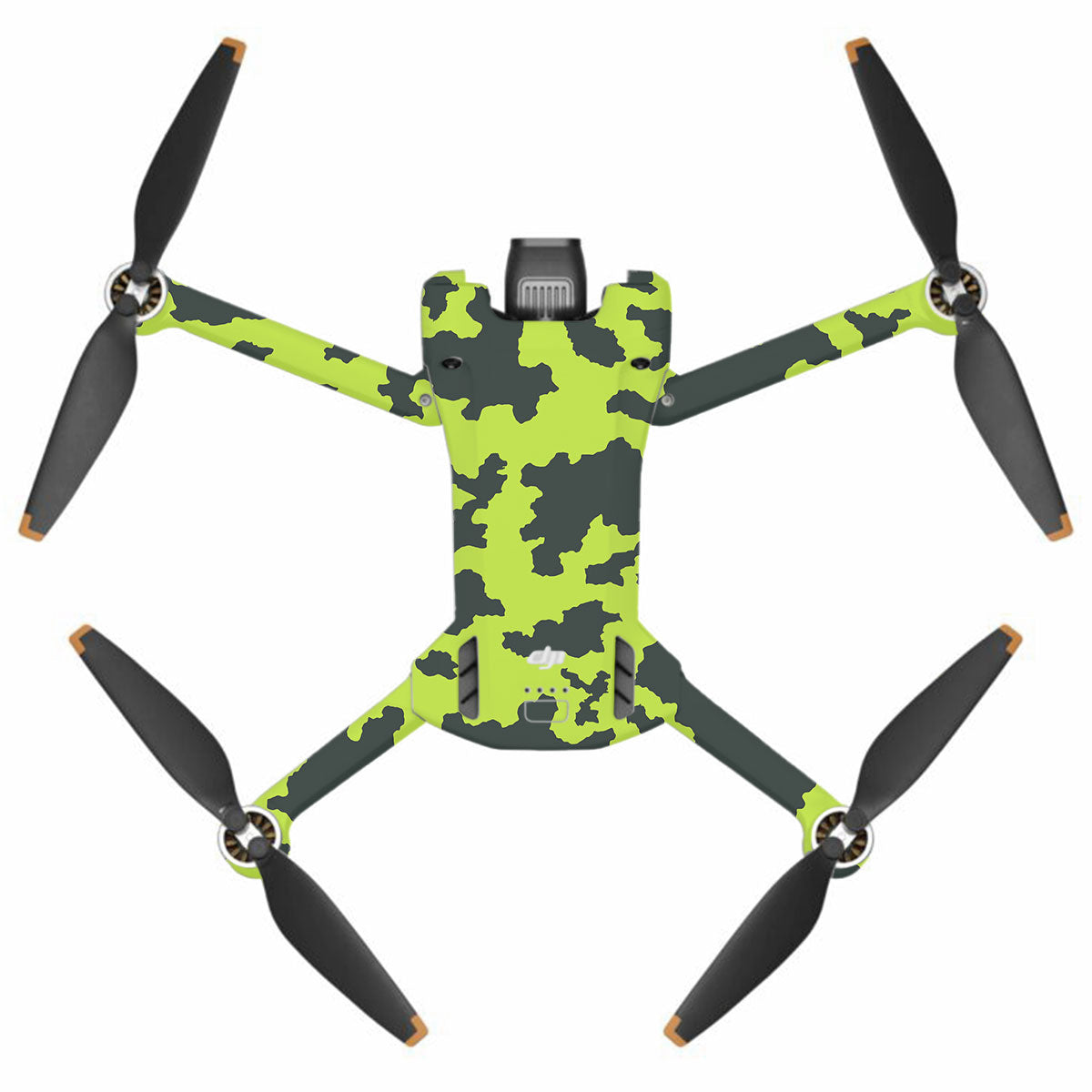 Neon Green Splatter DJI Mini 3 Pro Drone Skin