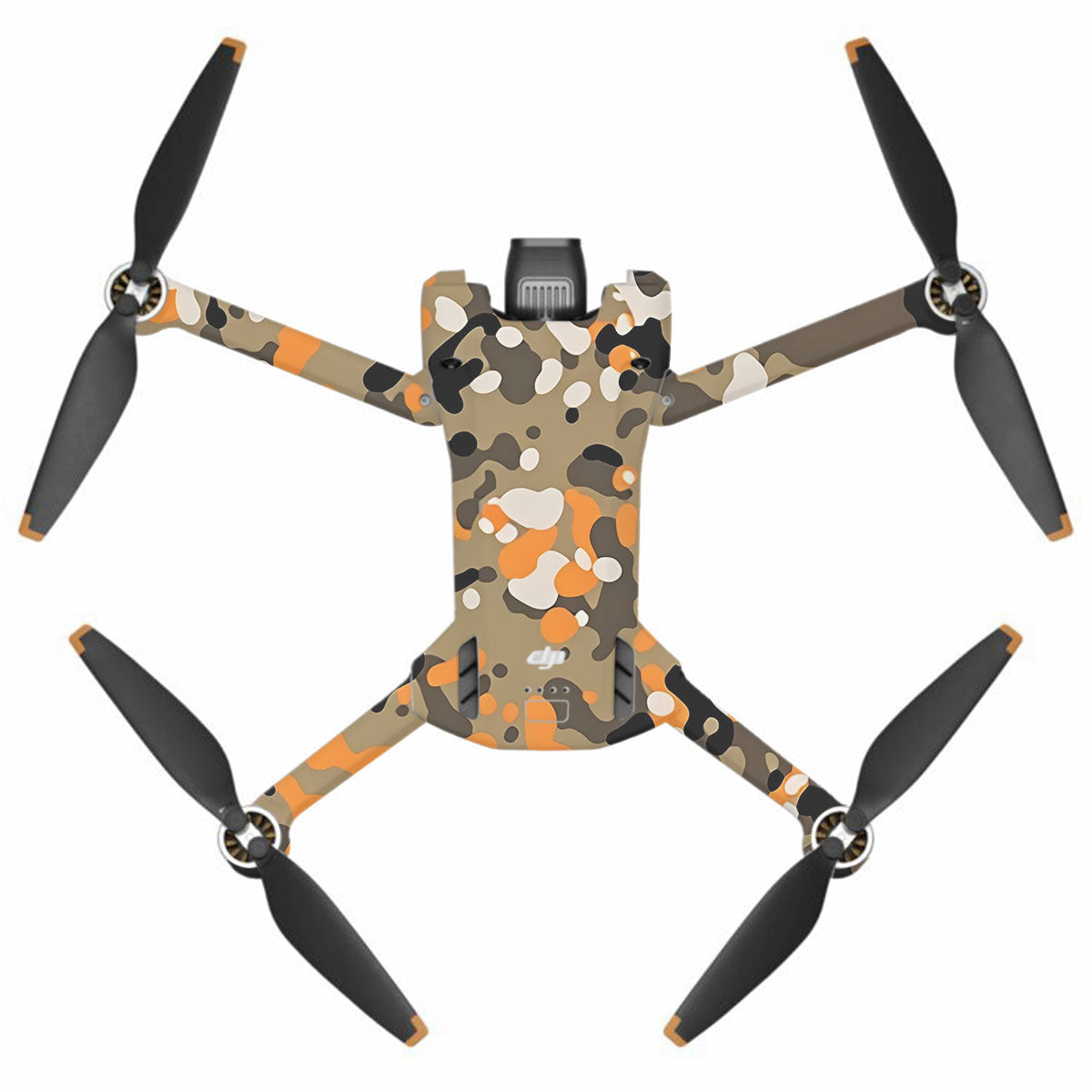 Orange Brown Spot  DJI Mini 3 Pro Drone Skin