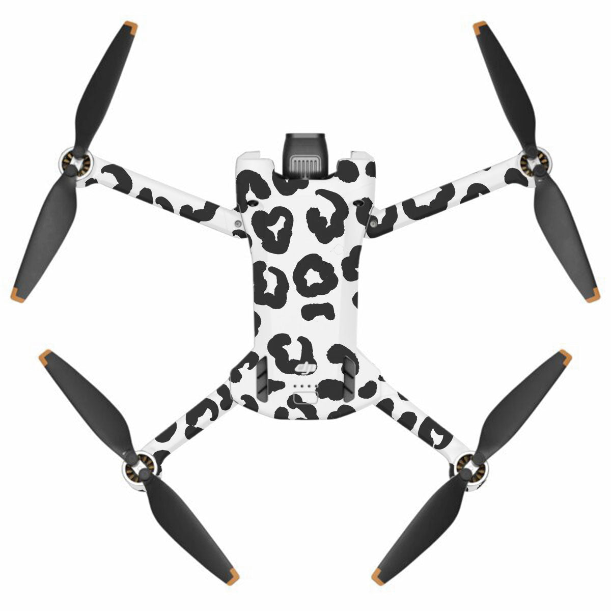 White Leopard DJI Mini 3 Pro Drone Skin