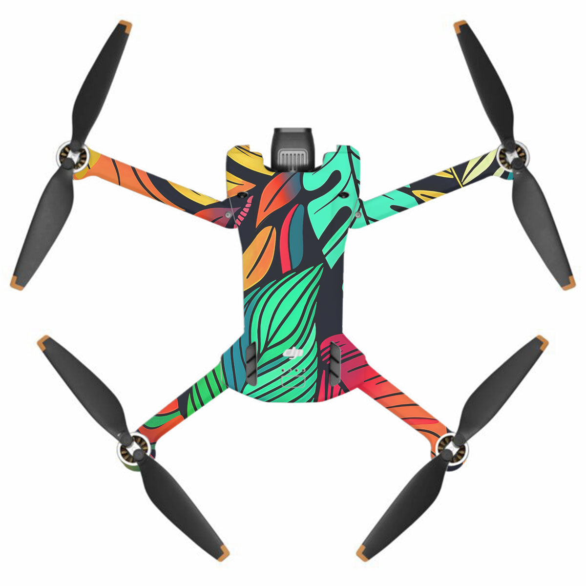 Tropical Jungle Leaves DJI Mini 3 Pro Drone Skin