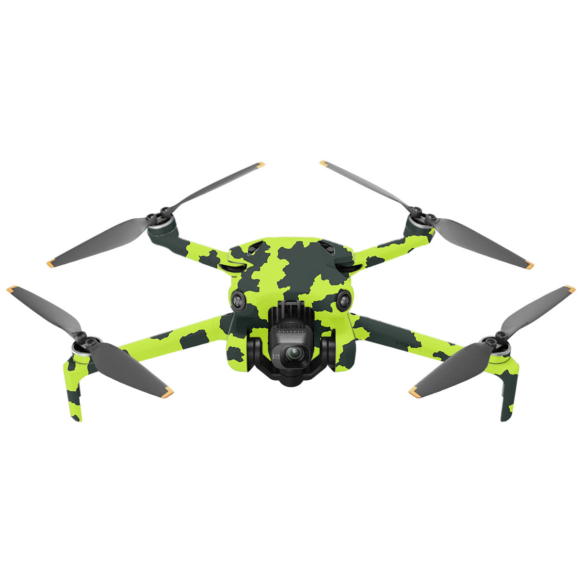 Neon Green Splatter DJI Mini 4 Pro Drone Skin