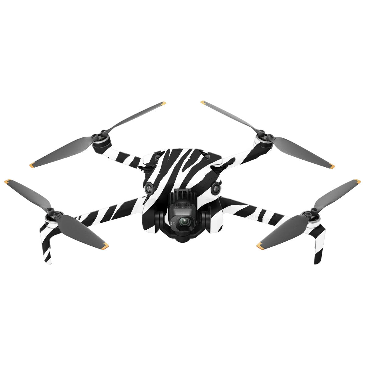 Classic Zebra Stripes DJI Mini 4 Pro Drone Skin