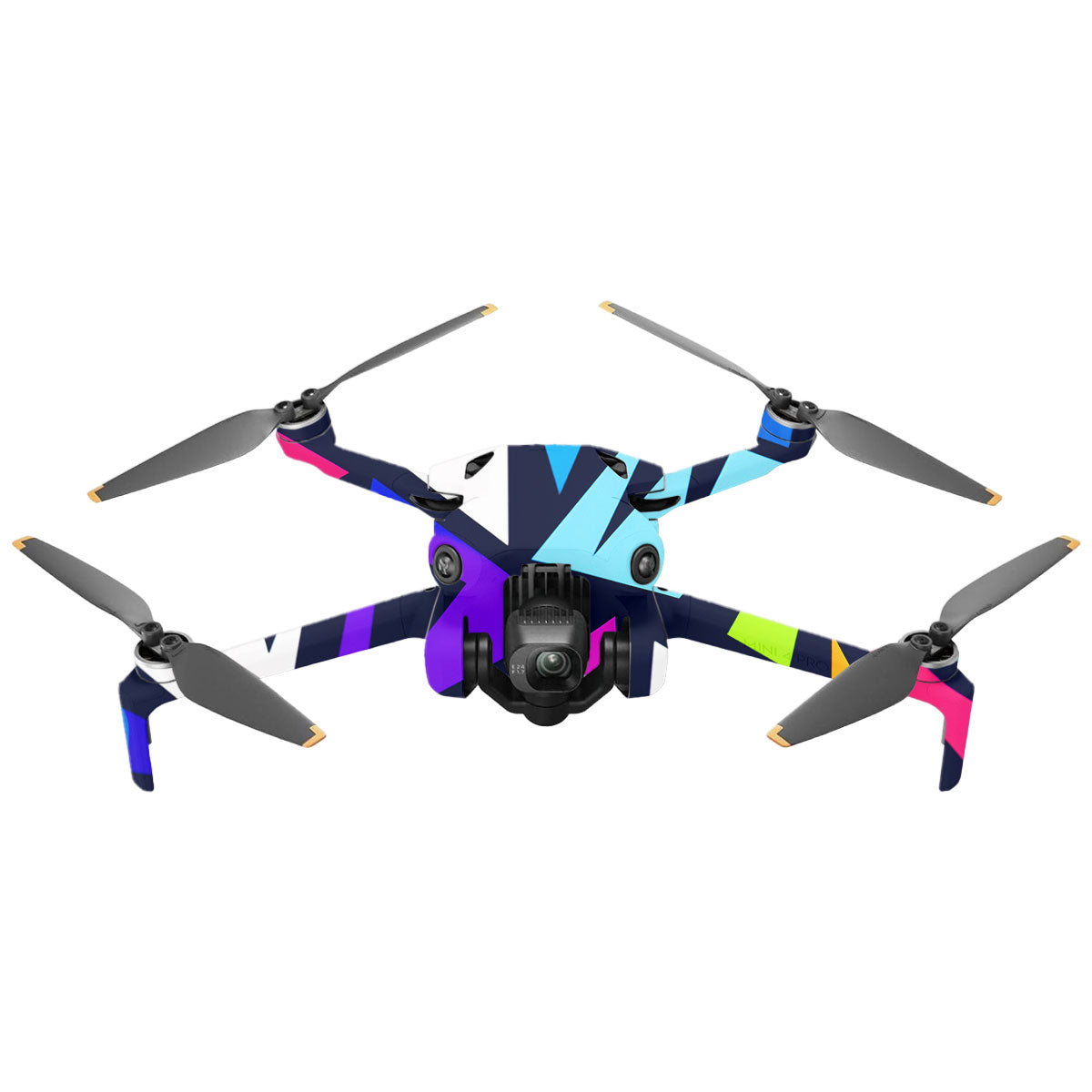 Bold Geometric Pop DJI Mini 4 Pro Drone Skin