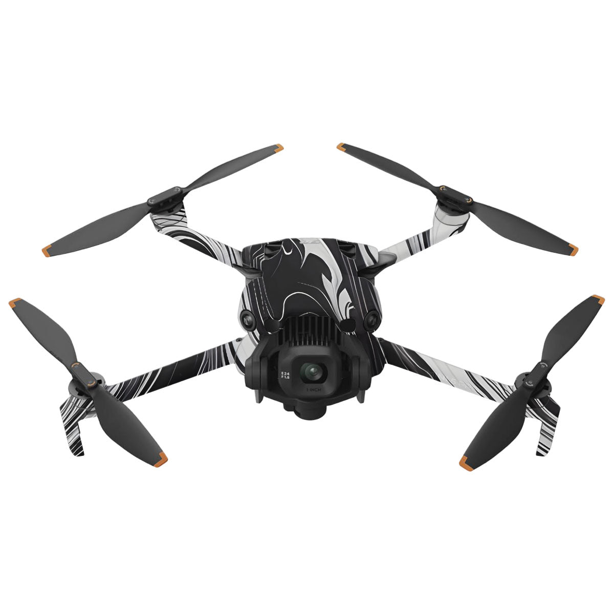 Black and White Marble DJI Mini 5 Pro Drone Skin