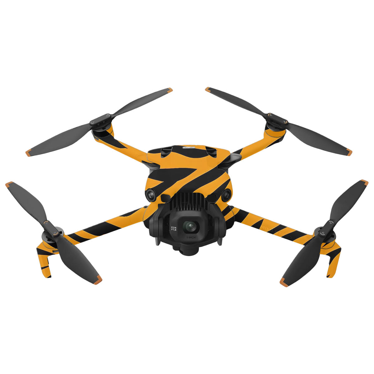 Zebra Gold Pattern DJI Mini 5 Pro Drone Skin