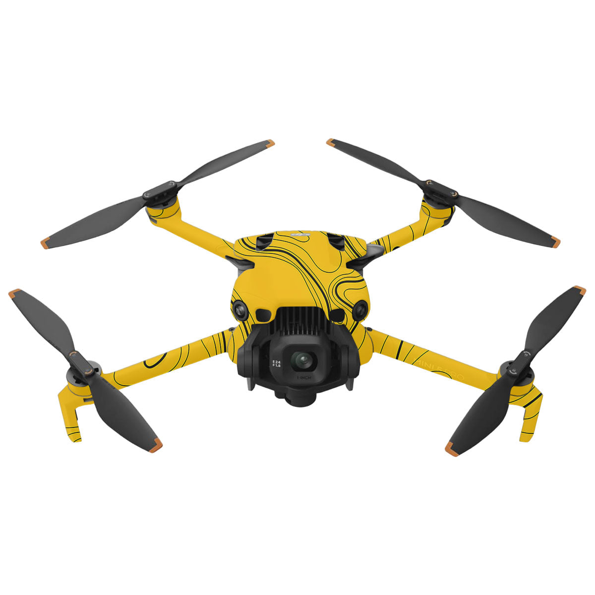 Topographic Map Pattern DJI Mini 5 Pro Drone Skin