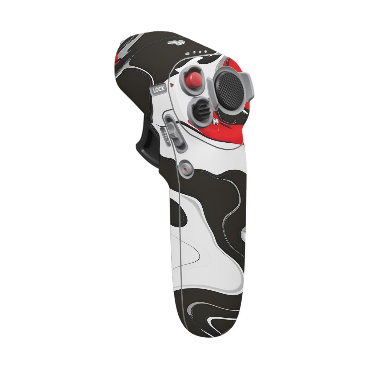 Scarlet and White Motion DJI Motion Remote Controller Skin